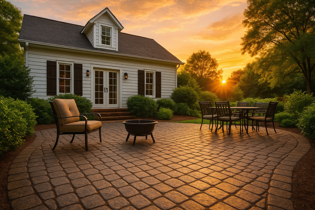 Stamped Concrete vs Pavers- Which Is Better for Your North Carolina Home?
