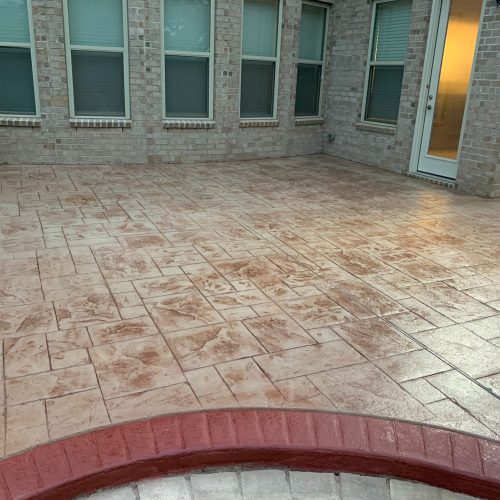 Stamped Concrete Project 1 | Citiscape Concrete