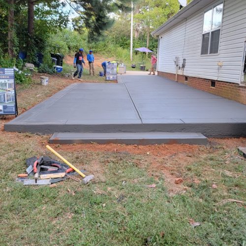 Concrete Patio Project 7 | Citiscape Concrete