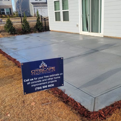 Concrete Patio Project 18 | Citiscape Concrete